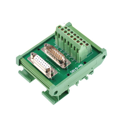 DB15 D Sub 15 Pin Male Female Dual Connectors Terminal Blocks Wiring Breakout Board