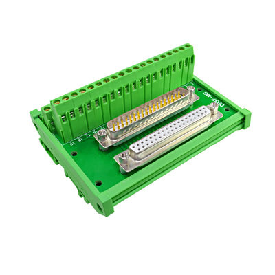 DB37 D Sub 37 Pin Male Female Dual Connectors Terminals Block Wiring Breakout Board