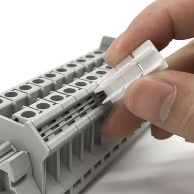 ZB6 UK2.5B UK5N Din Rail Terminal Blocks Blank Maker Strips