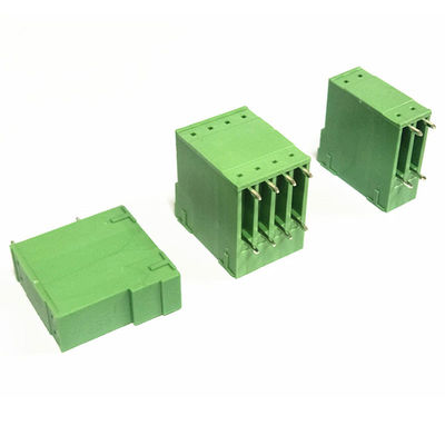 3.81mm Pitch Dual Row PCB Pluggable Screw Terminal Blocks Plug + Angle Pin Header
