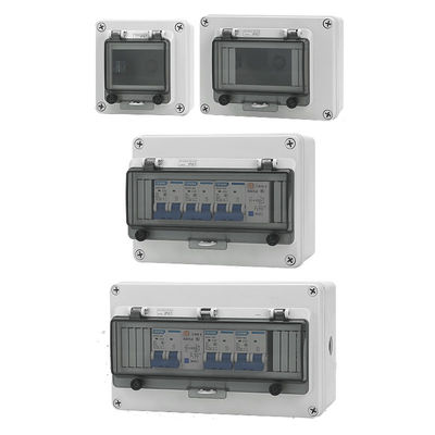 Wall Electric Plastic Enclosure Switch Circuit breaker Box Waterproof Outdoor 2 3 4 5 6 8 10 12 16 18 Way