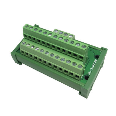 1 in 12 out Power Wiring Distribution Splitter Source Divider Terminal Blocks Breakout Board