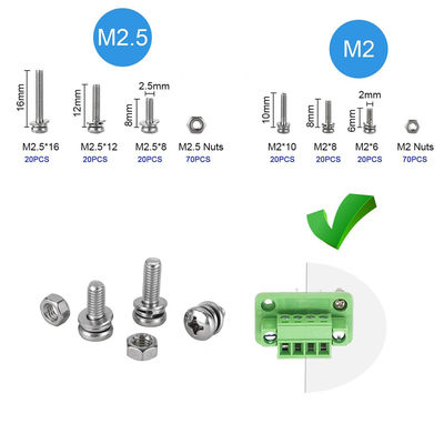 3.81 mm pitch Feed Through Flange Pluggable Terminal Blocks