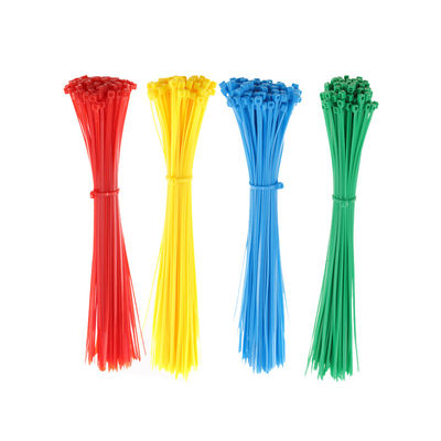 2.5mm x 150mm Colorful Plastic Nylon Self-locking Packaging Cable Wire Zip Ties