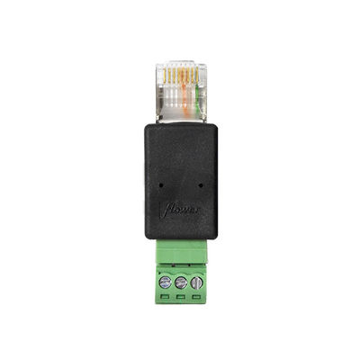 RJ45 Network Male 8P8C to 3 Pin Screw Terminal Block Adapter