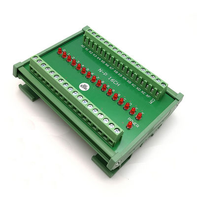 PLC Signal Conversion Module Level Polarity Converter NPN to PNP 16 Ways