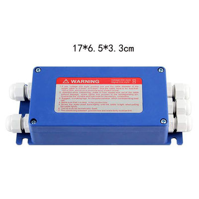 4 Way Weighing Sensor Load Cell Summing Junction Box Plastic Enclosure for Platform Scale