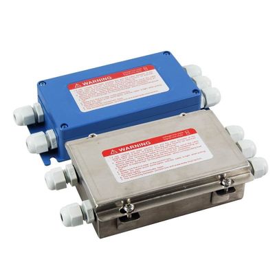 4 Way Weighing Sensor Load Cell Summing Junction Box Plastic Enclosure for Platform Scale