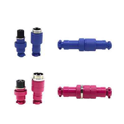 4 pins 5 pins Coloured Circular Aviation Docking Connector Male Female GX12 GX16 Socket Plug