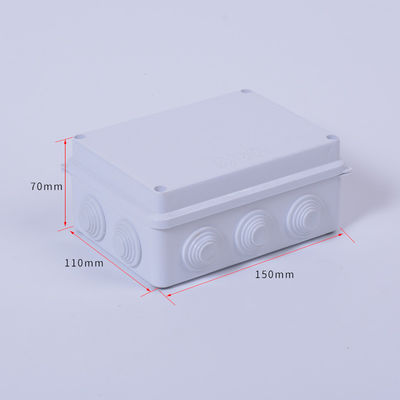 CCTV Camera Monitor Distribution Waterproof Cable Junction Box with PG21 Connectors
