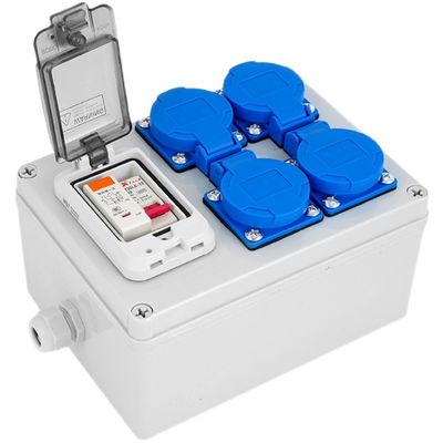 Outdoor Power Outlet Socket Plastic Switch Distribution Box Waterproof Customization
