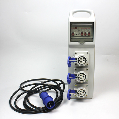 IP67 Waterproof Outdoor Electrical Socket Plastic Electric Box AC 220v -250v 16A