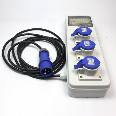 IP67 Waterproof Outdoor Electrical Socket Plastic Electric Box AC 220v -250v 16A