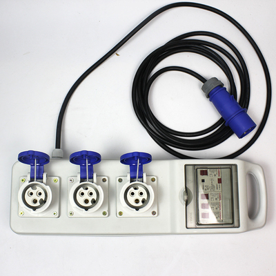 IP67 Waterproof Outdoor Electrical Socket Plastic Electric Box AC 220v -250v 16A