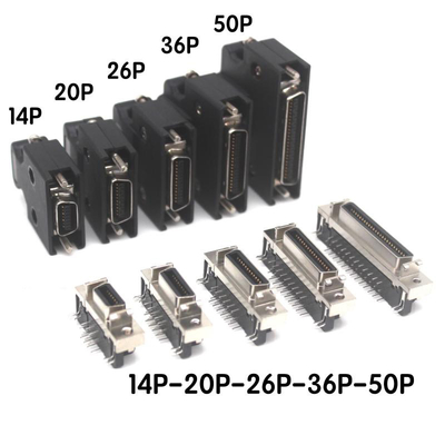 SCSI-50 Male SCSI 14 20 26 50 Pin Sevo Driver Adapter CN Connectors